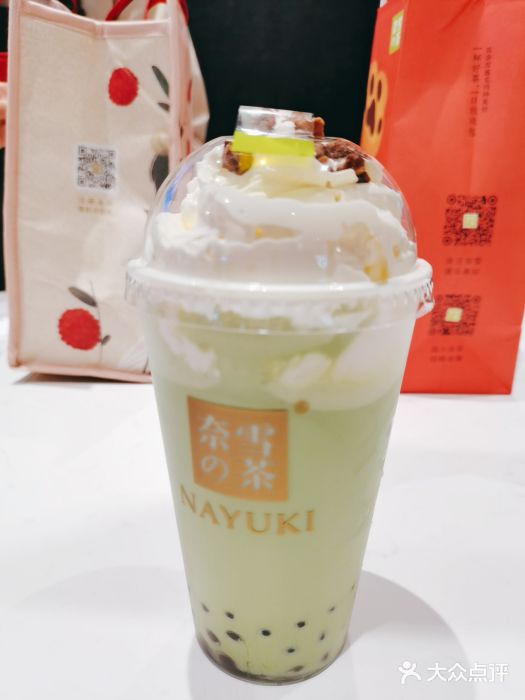 奈雪的茶(天津湾凯德mall店)抹茶红豆宝藏茶图片