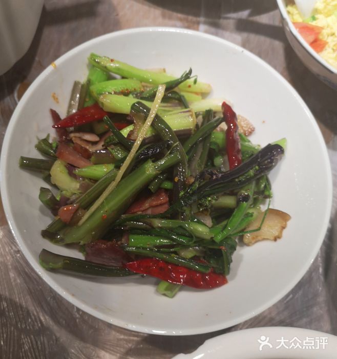 壹盏灯(雨花亭店)红菜苔炒腊肉图片