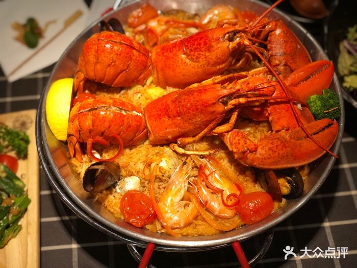 意大利香浓红烩海鲜饭套餐