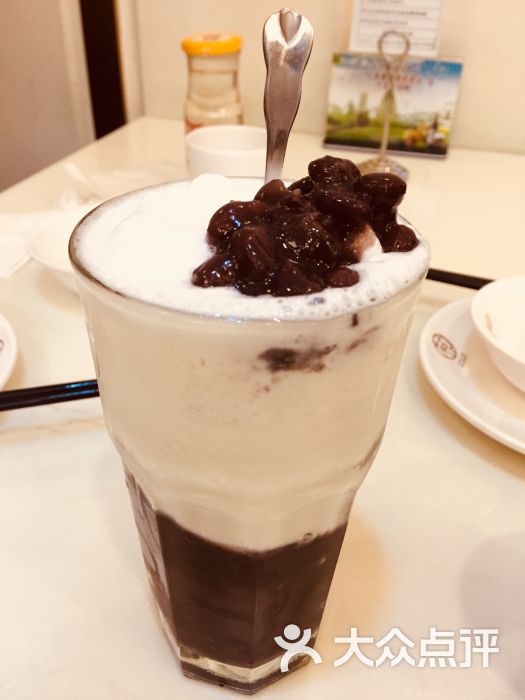 大咀港式茶餐厅(和平大悦城店)港式红豆冰图片 - 第5张