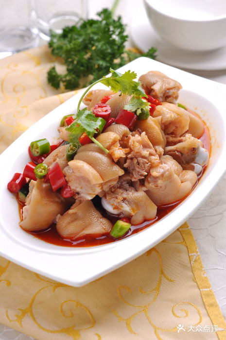 悦豪酒店白云酒楼-酸辣猪手图片-成都美食-大众点评网