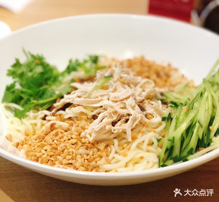 五爷拌面(泰山路店)麻酱鸡丝拌面图片 第2张