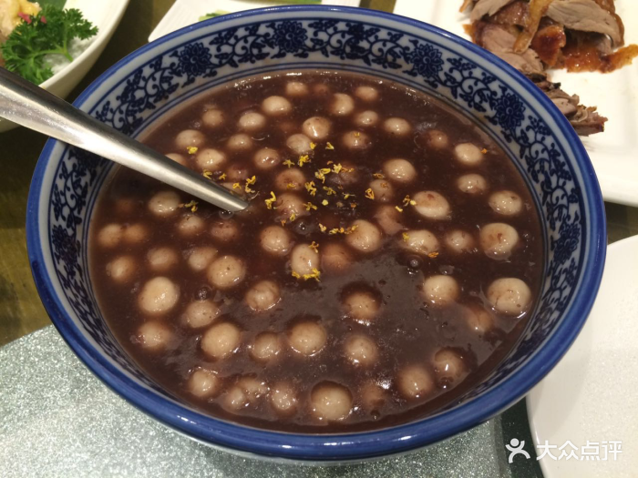桂花赤豆小圆子