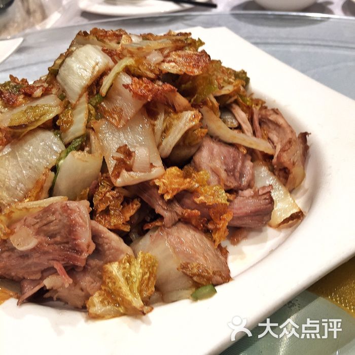 拆骨肉炒白菜