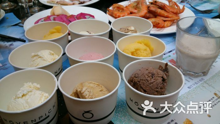 蓝旗鲸美味新世界自助餐厅-莫凡彼冰淇淋-菜-莫凡彼冰淇淋图片-成都美