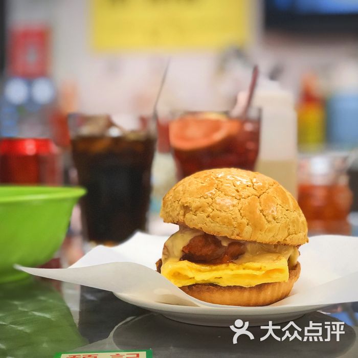 颓记茶餐厅鸡扒芝士蛋菠萝包图片-北京茶餐厅-大众点评网