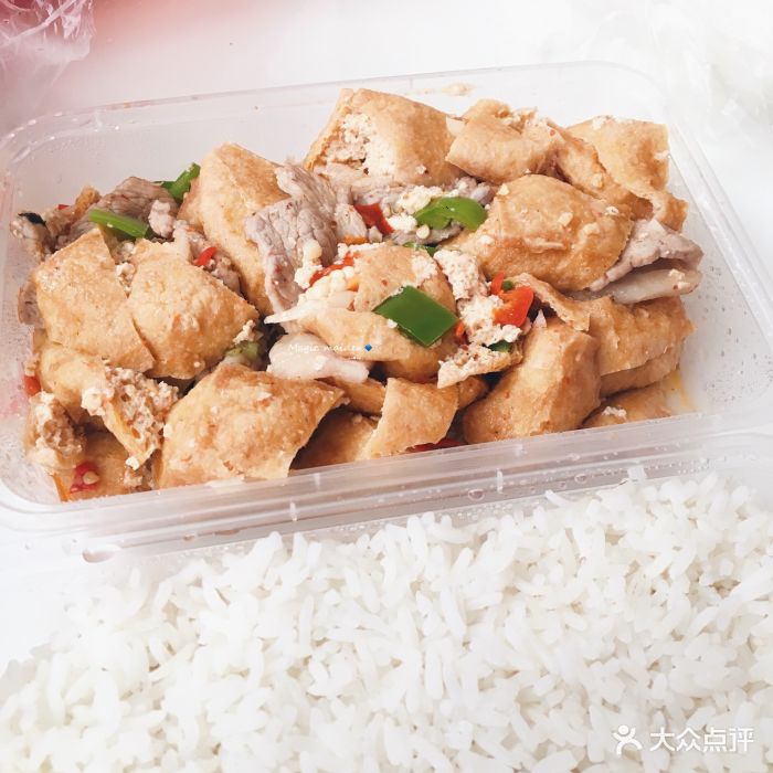 油豆腐肉片
