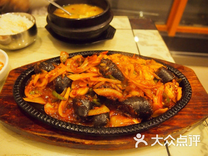 幸福的紫菜包饭(数码路店)铁板炒米肠图片 - 第3张