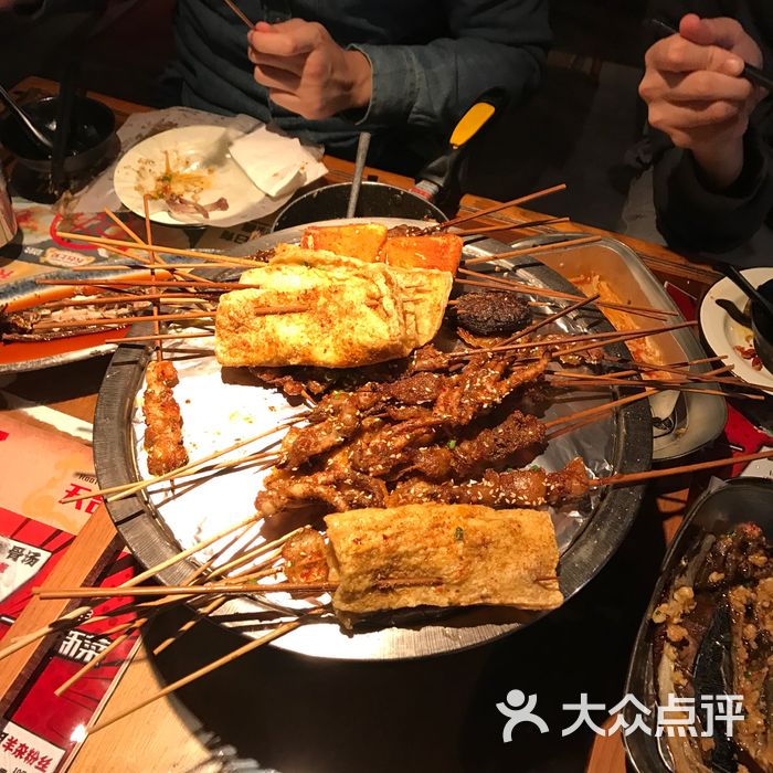 天台上见烧烤