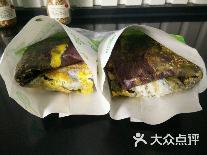 紫米面煎饼