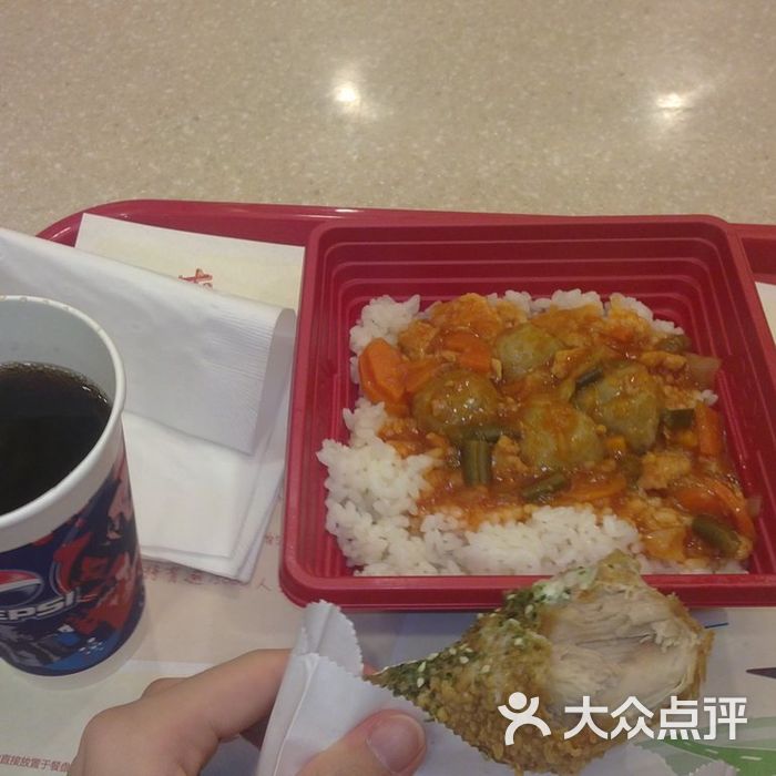 肯德基意式肉酱肉丸饭图片-北京快餐简餐-大众点评网