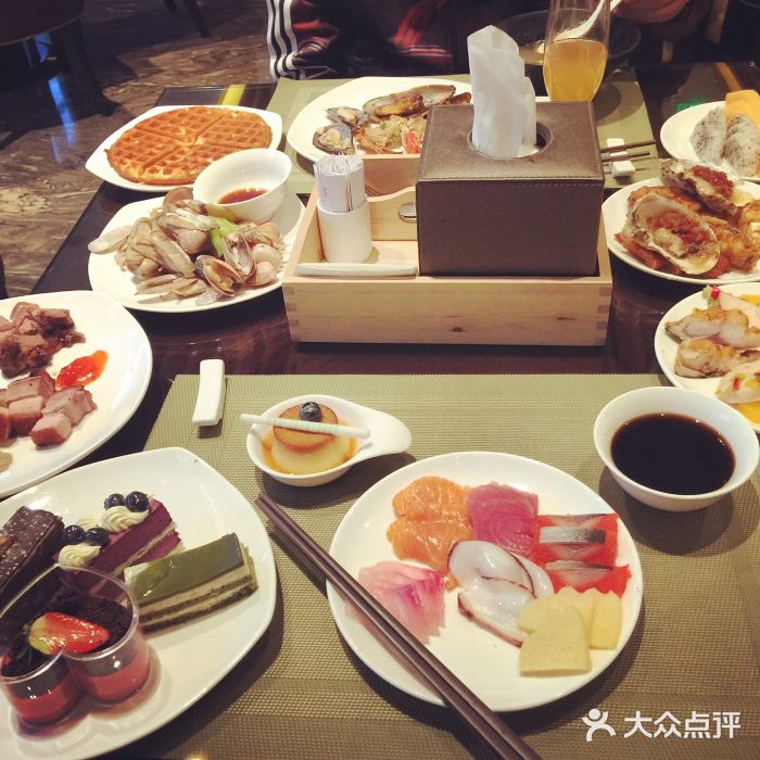 泰安富力万达嘉华酒店自助餐厅图片