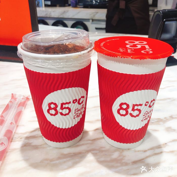 85度c(新世界百货分店)海岩泥巴奶茶图片