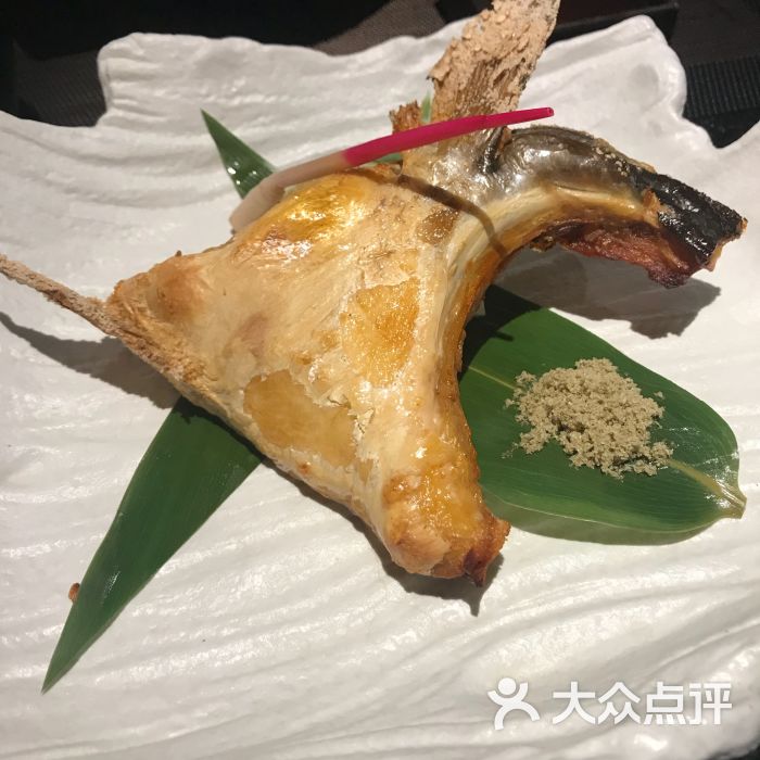 花隐日式怀石料理(嘉里中心店)盐烤鰤鱼下巴图片 - 第8张