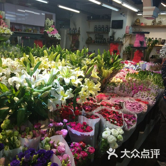 青怡坊·花鱼茶交易中心图片-北京花店-大众点评网