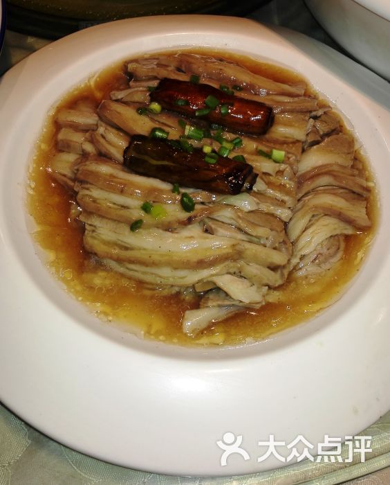 解家老家河南菜(农业路店)大葱扒羊肉图片 第9张
