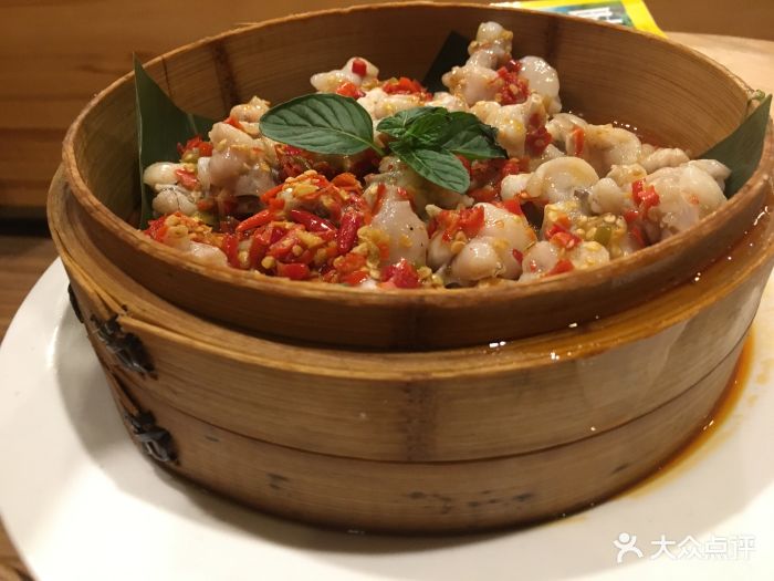 新榆园(虎跑店)竹笼牛蛙图片 第3张