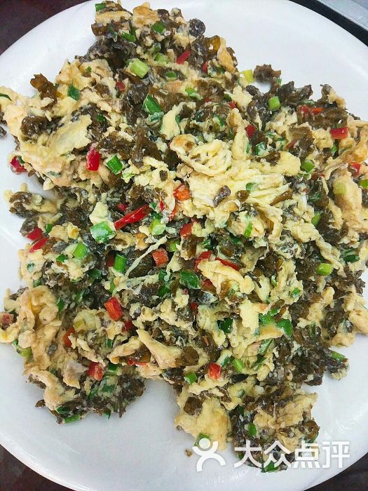 地皮菜炒鸡蛋