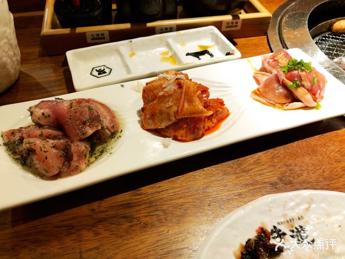 御牛道日式料理炭火烤肉(万象城购物中心店)鸡肉三拼图片 第256张