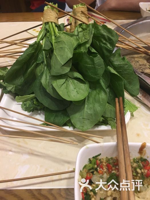 袁记串串香(万达店)菠菜图片 - 第16张