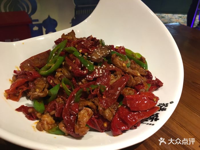 阿克苏肉辣子炒肉