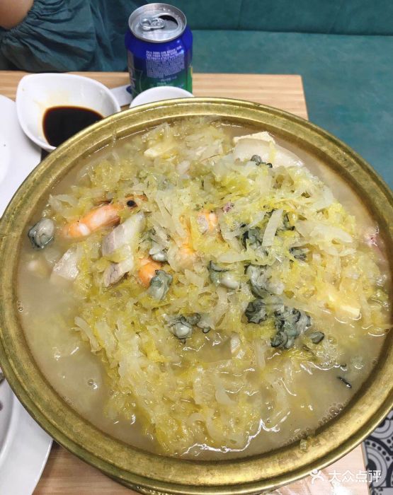 盖海小镇-海鲜酸菜锅-菜-海鲜酸菜锅图片-北京美食-大众点评网