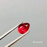 00克拉无烧鸽子血,这枚也是透彻的玻璃体