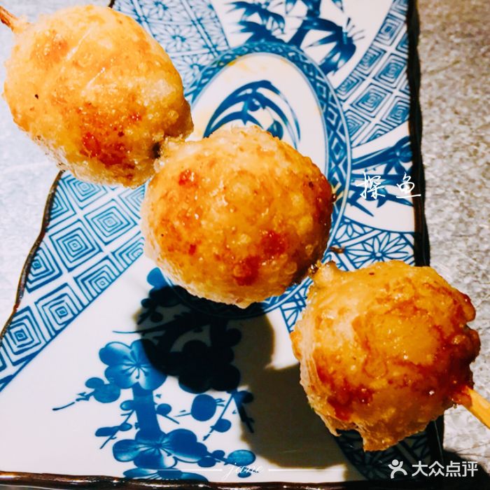 串烤汤圆