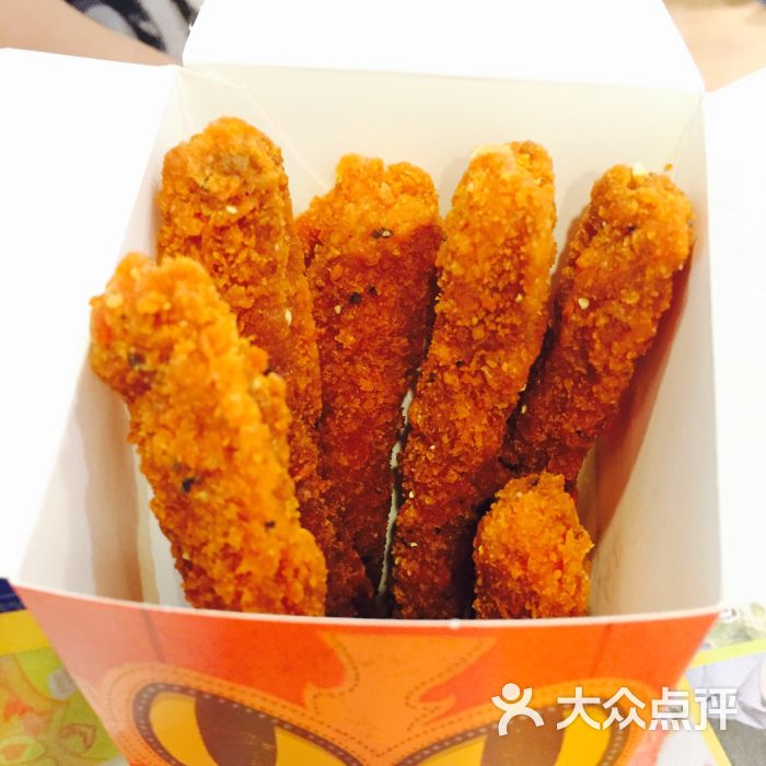 汉堡王的霸王鸡条做法图片