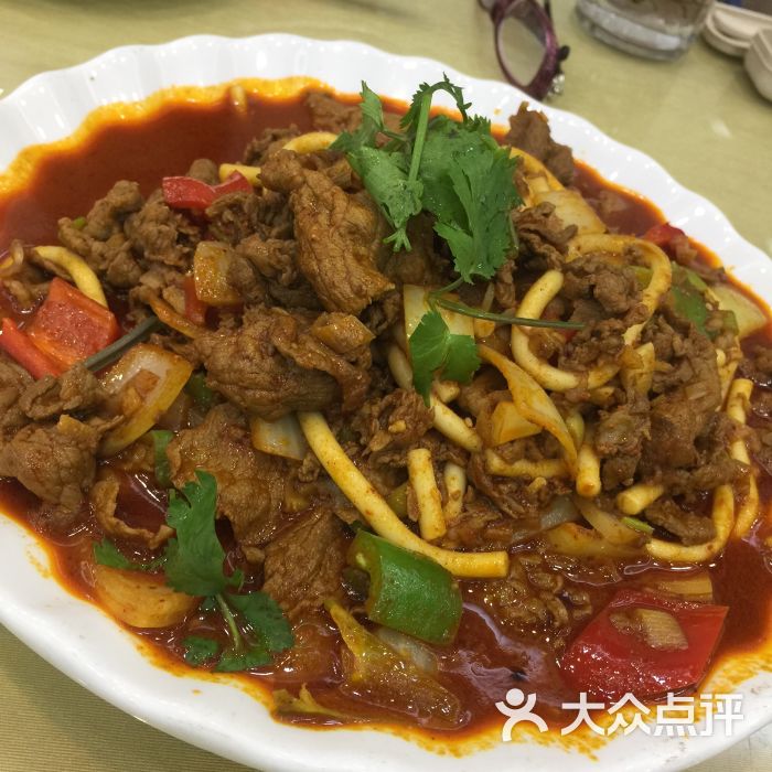 马老六清真餐饮(通渭路店)炒牛犊肉图片 - 第7张