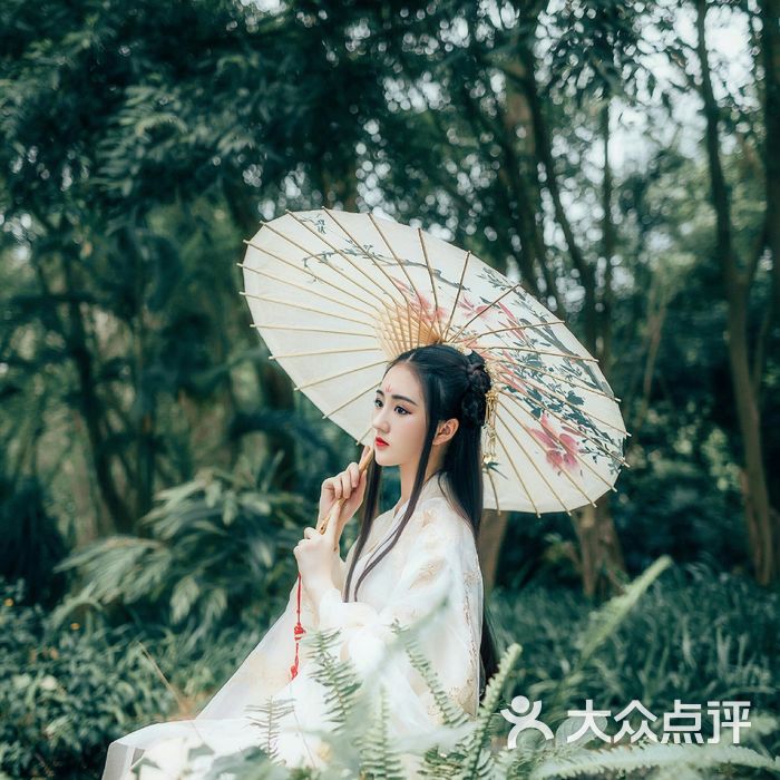 虞美人古装写真摄影