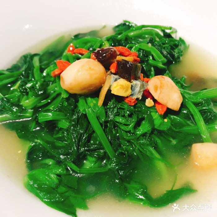 上汤豆苗