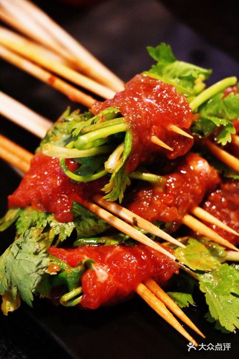 牛签门串串香牛肉卷香菜图片 - 第21张