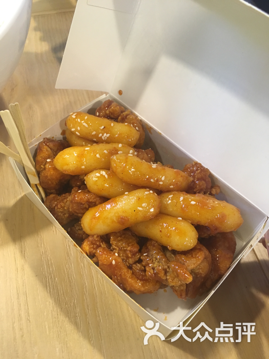 hotfow火釜炸鸡(环球港店)甜辣无骨鸡配芝心年糕图片 第910张