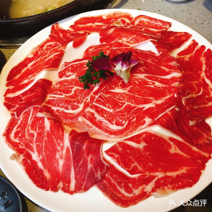 园里火锅(天府三街店)和牛大米龙图片 第1张