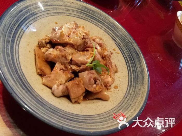 蒜汁猪蹄拆骨肉