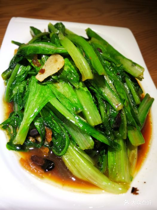 豆豉鲜油麦菜