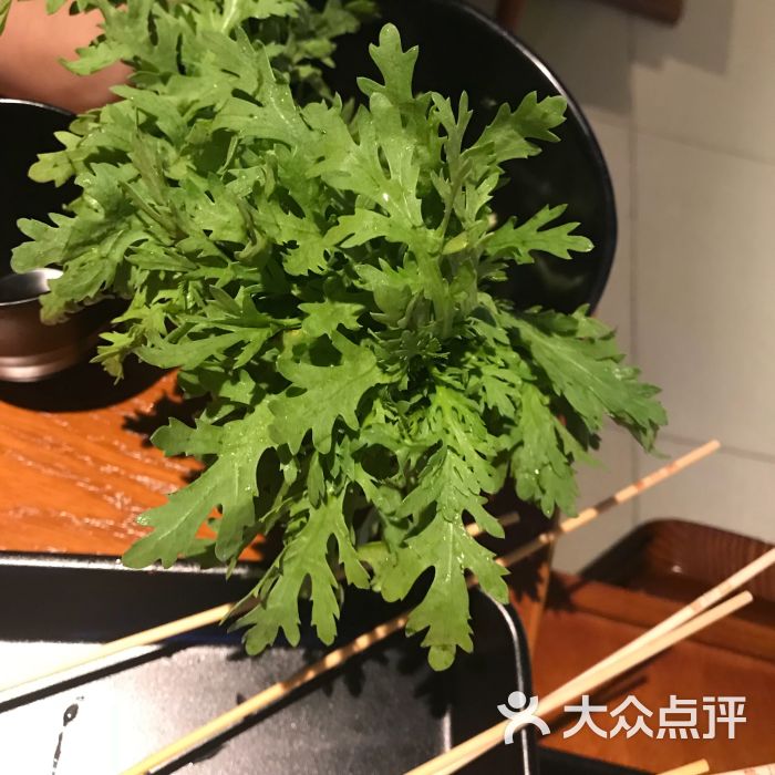 串三国老成都串串火锅(宝龙店)野生茼蒿图片 第8张