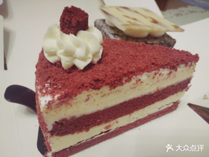红房子西饼坊红丝绒芝士蛋糕图片
