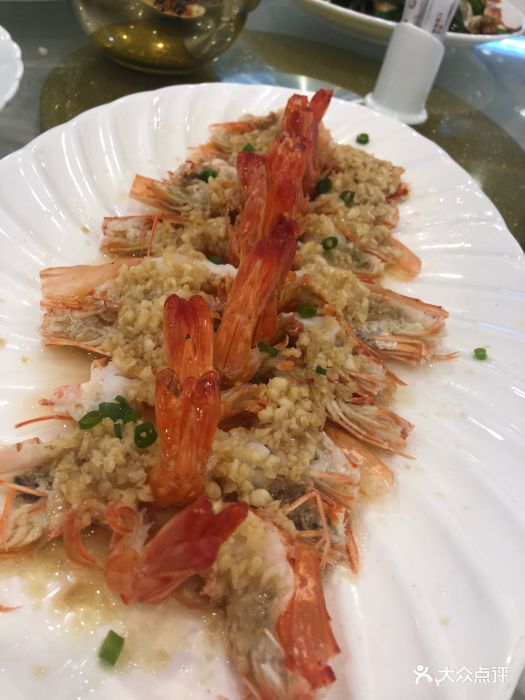 开边蒜蓉粉丝九节虾