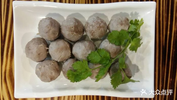 小皇牛潮汕牛肉火锅(龙光城店)牛肉丸图片 - 第3张