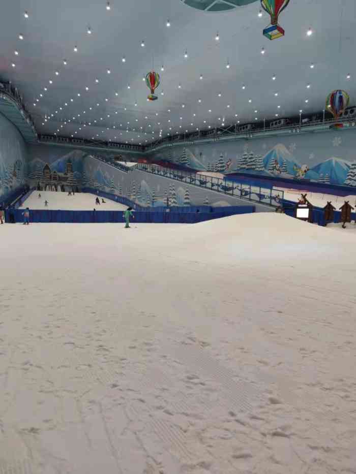 重庆融创雪世界-"1最切实的感受是比较小,高级道下来.