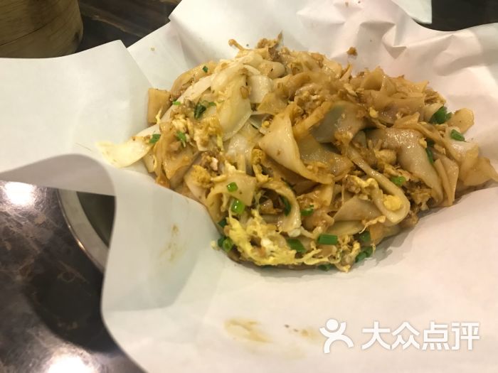 山顶沙河粉(岭南站店)姜汁鸡蛋炒沙河粉图片 第5张