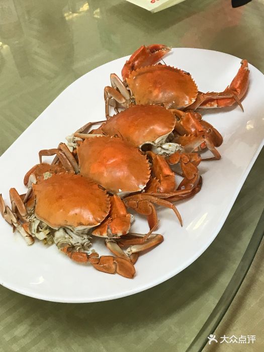 海龙宫饭店清蒸奄仔蟹图片