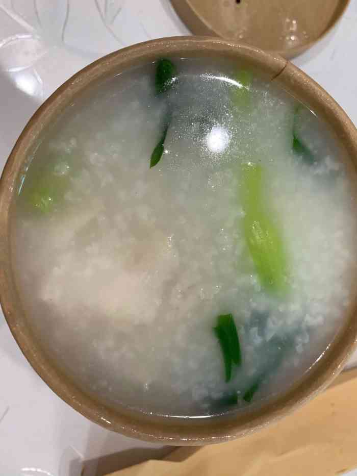 禾记粥铺(集士港店)-"工作日点的外卖,皮蛋瘦肉粥,球.