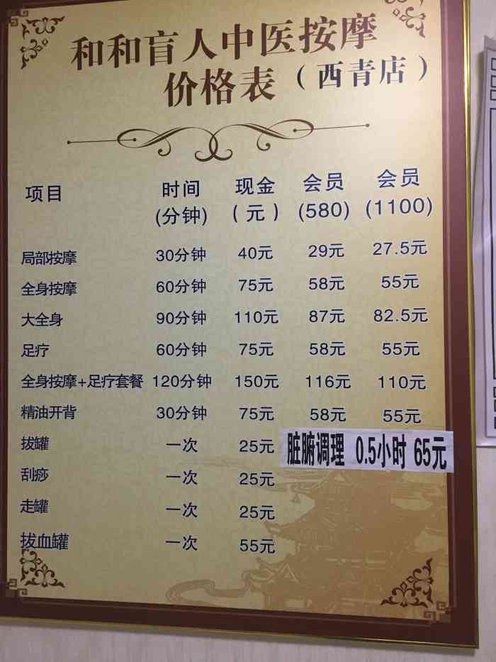 和和盲人祖传中式按摩(凌奥店)-"是天津和和盲人按摩