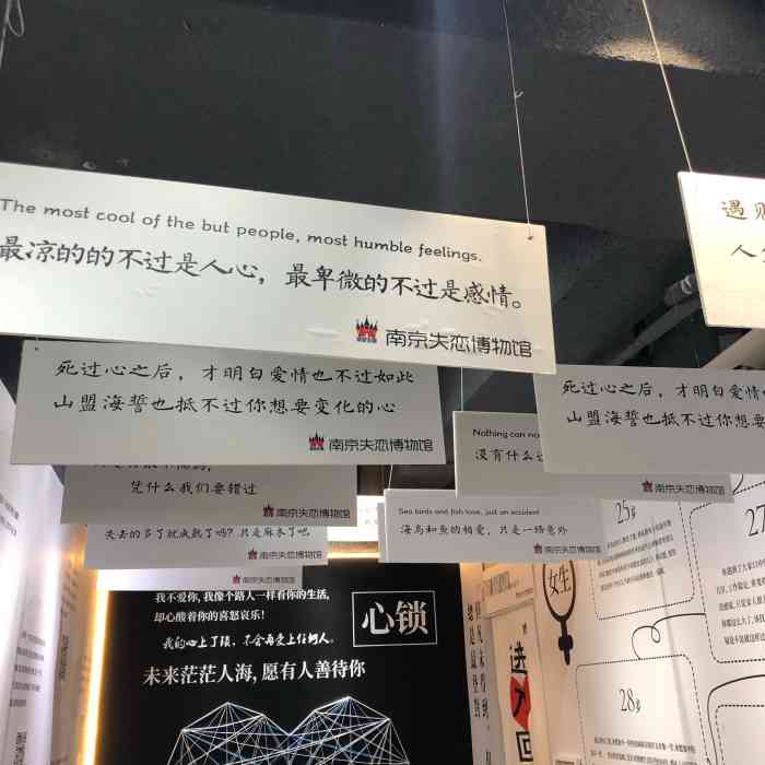 南京失恋博物馆(总店)-"除了忧伤的bgm,里面一片祥和甚至还有些.