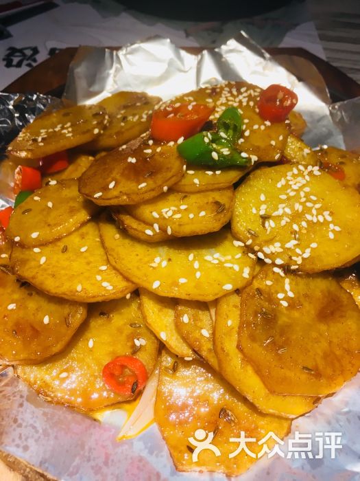 楚韵后宫原味文艺餐厅(民治店)外婆铁板烧土豆图片 第203张