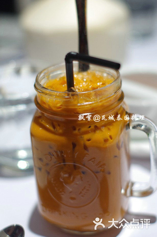 瓦城泰国料理(芮欧百货店)泰国冰奶茶图片 第10194张