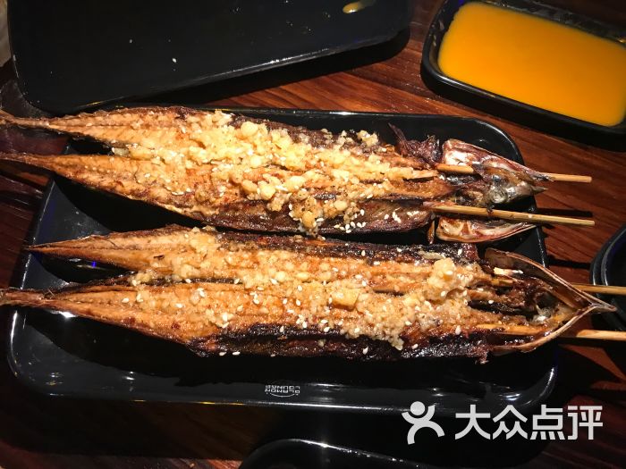 烤秋刀鱼